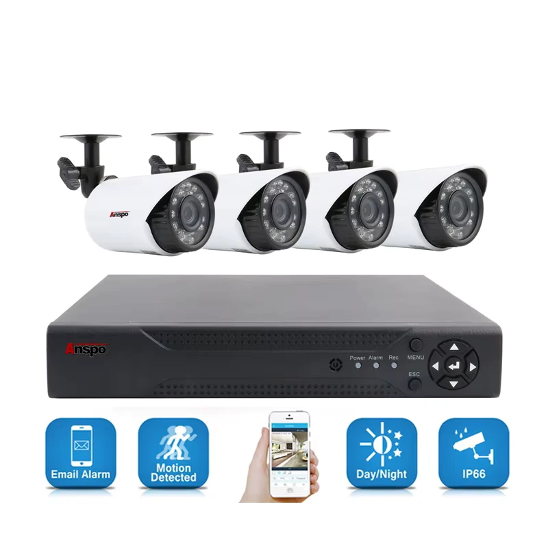 Сет професионални CCTV камери со DVR