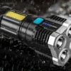 Моќен LED фенер 2 во 1