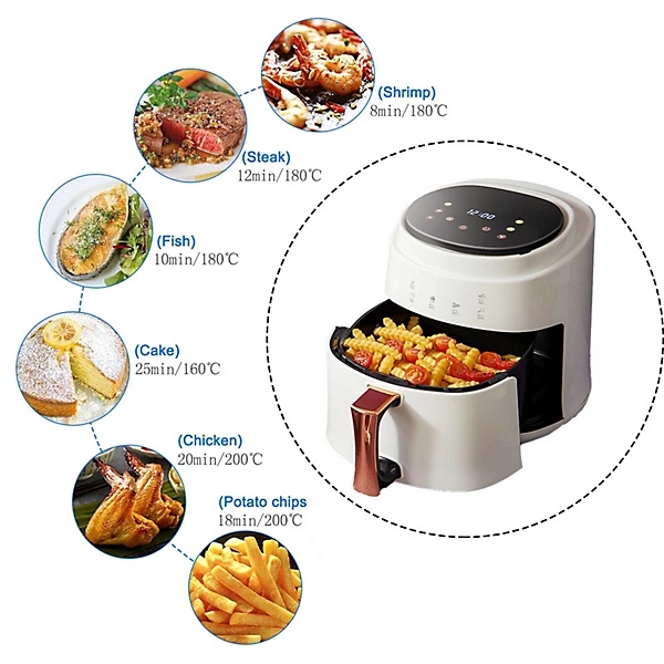 Silver Crest Air Fryer 8L - Image 5