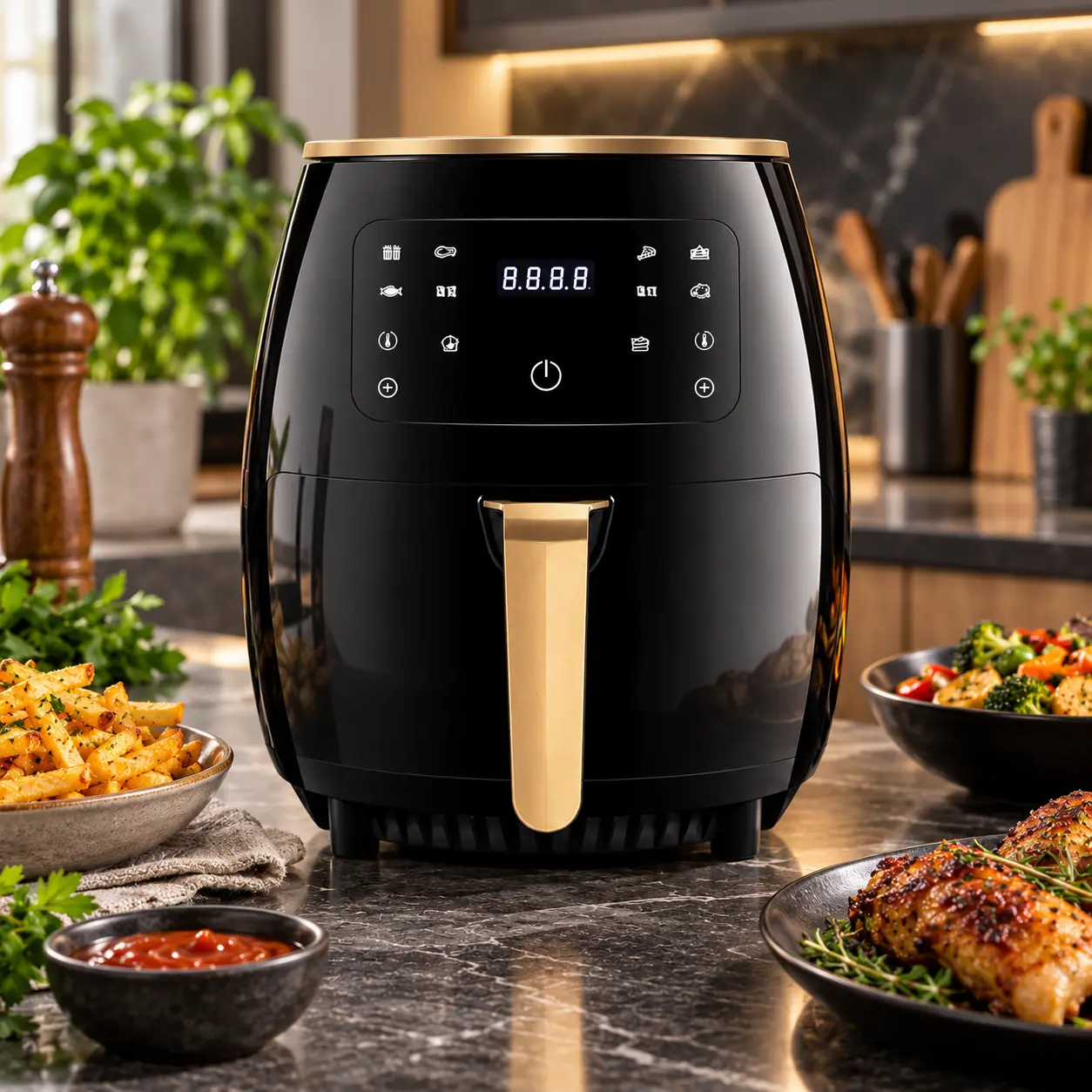 Air Fryer Silver Love 8L - Image 3