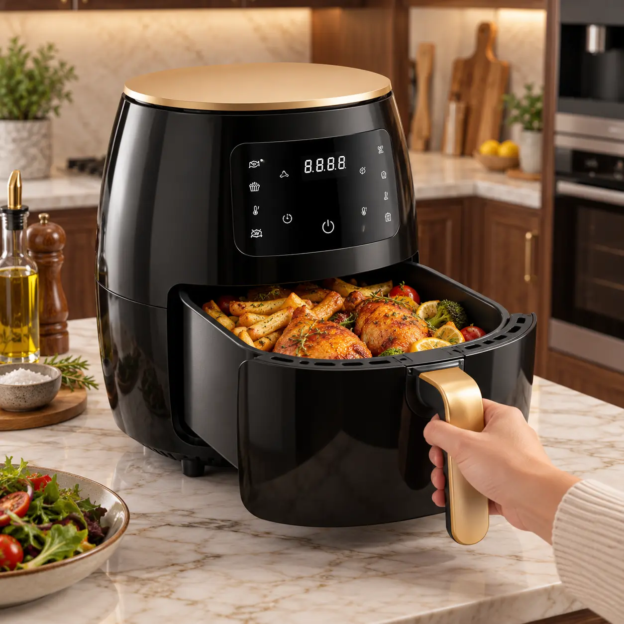 Air Fryer Silver Love 8L - Image 2