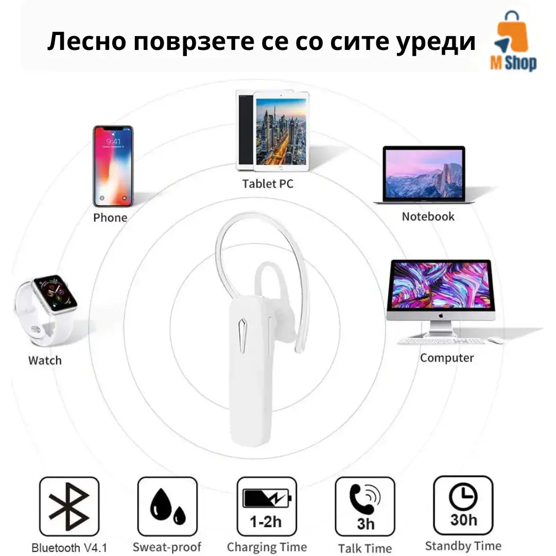 Bluetooth слушалка - Image 3