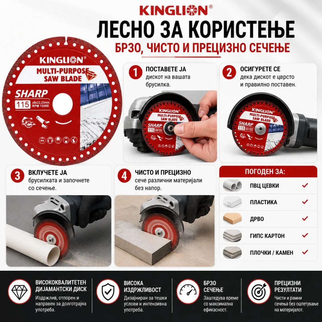 Дијамантски диск за сечење - Image 2
