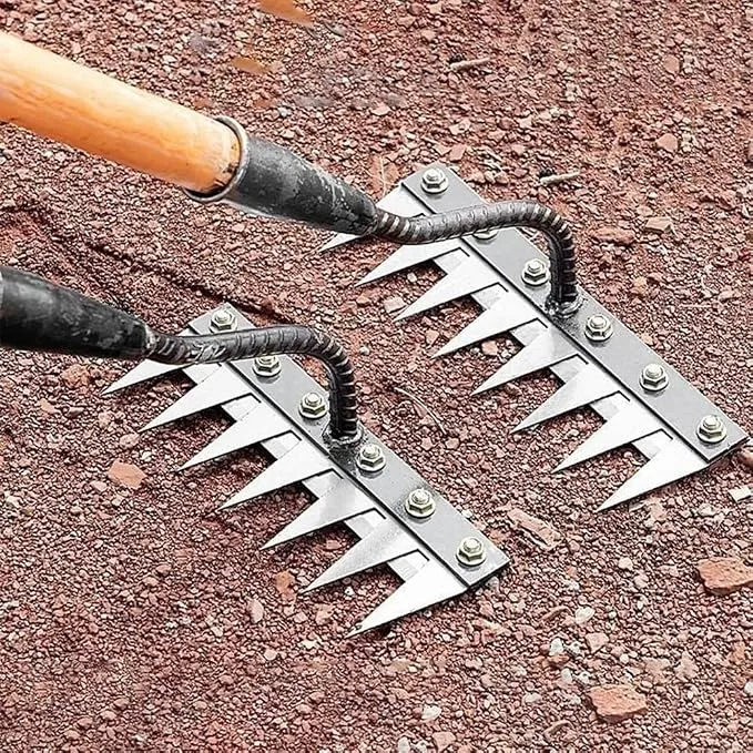 Метално гребло со дрвена рачка - Image 4